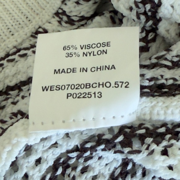 DISSH Brown and White High Waist Women Shorts - Picture 4 of 4